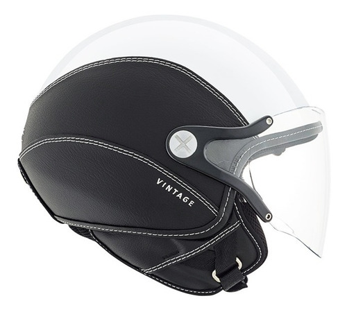 Casco Abierto Nexx Sx.60 Vintage 2 Blanco/negro Importado