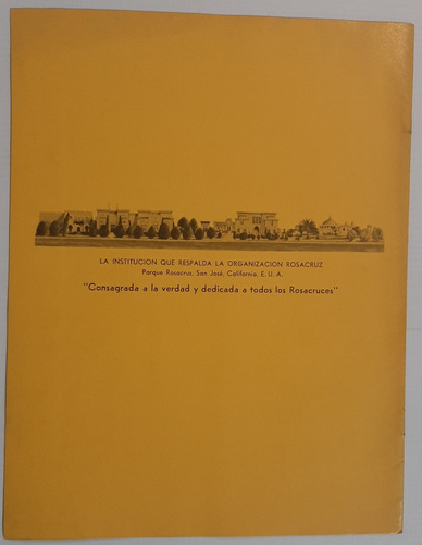 Imagen 2 de 2 de Masonería Rosacruz Monográfia Oficial Amorc Ro 169