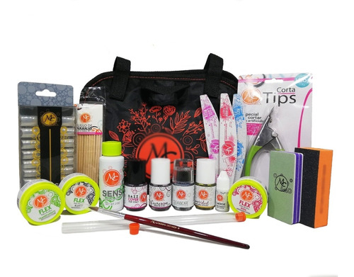 Kit De Uñas Acrilicas Mc Nails Grande 20 Pzs | Meses sin intereses