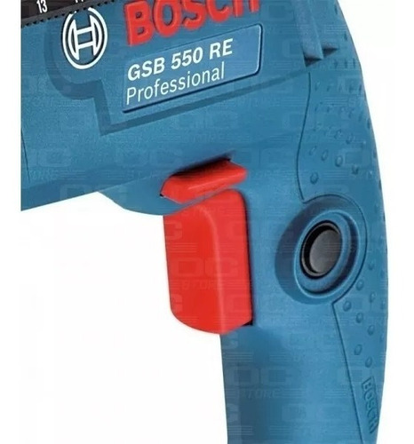Taladro Bosch Percutor Gsb 550 Re Std 550w 220v 3100 Rpm