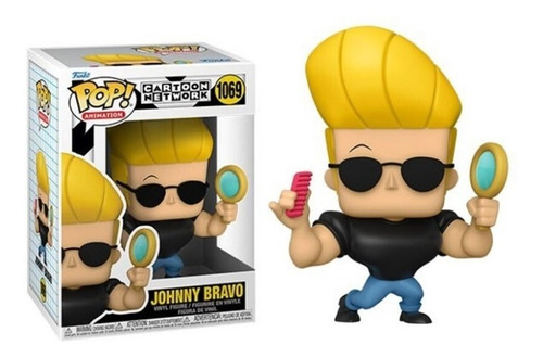 Johnny Bravo Funko Pop Rocks 1069 / Cartoon Network - Nuevo 