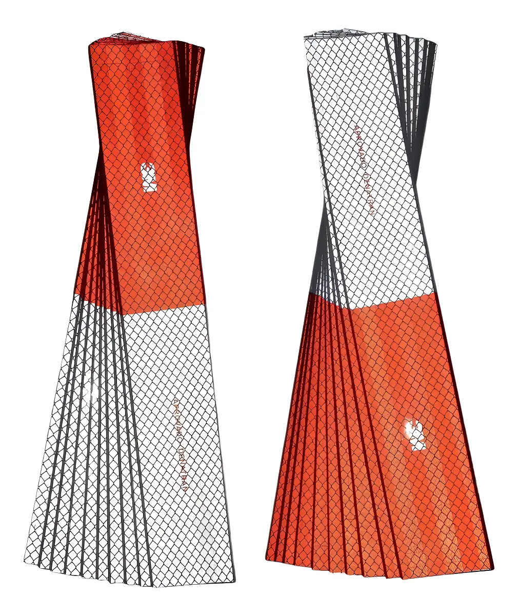 Kit 10 Faixa Refletiva Lateral Esquerdo 3m Caminhão Moto Cor Vermelho