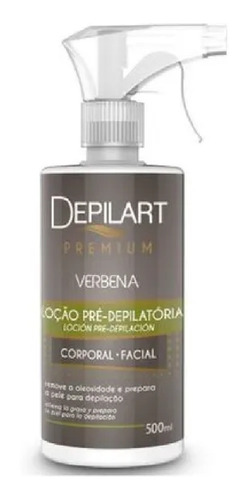 Loção Pré-depilatória Premuim Verbena 500ml - Depilart