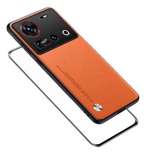 ·/funda Para Nubia Z70 Ultra Cáscara De Piel Simple+mica