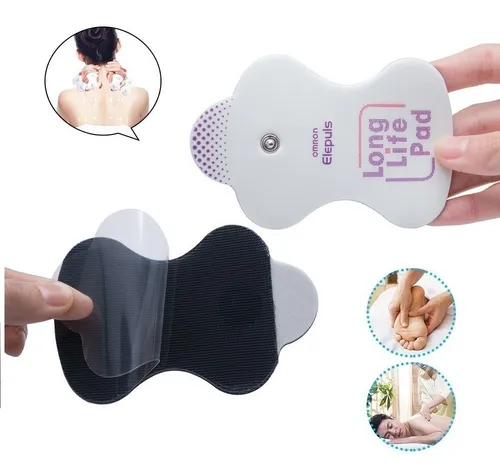 Long Life Pads 4 Electrodos De Repuesto Para Equipos Omron Color Blanco