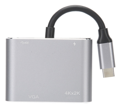 Aluminium Alloy Type C A Port Usb +hdmi+vga+type C De