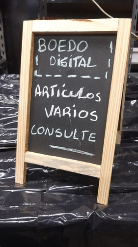 Combo De Cartel Pizarrón Publicitario X 3 Unidades ( Caba )