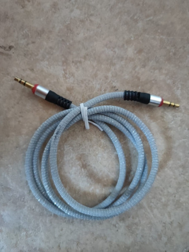 Cable Plug 3.5m A Plug 3.5m Mallado 1 Metro Caseros