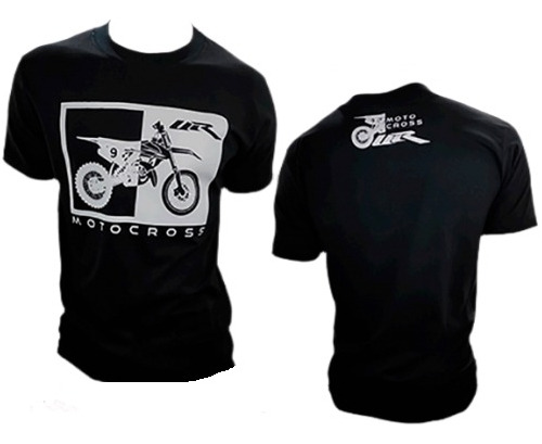 Remera Motocross Mangas Corta 100% Algodón Astrogroup