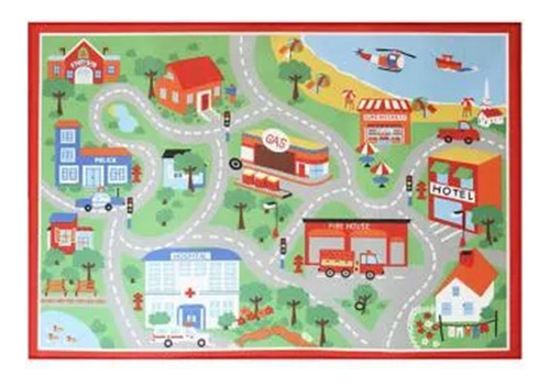 Alfombra 76x117cm Pista Interactiva Dib