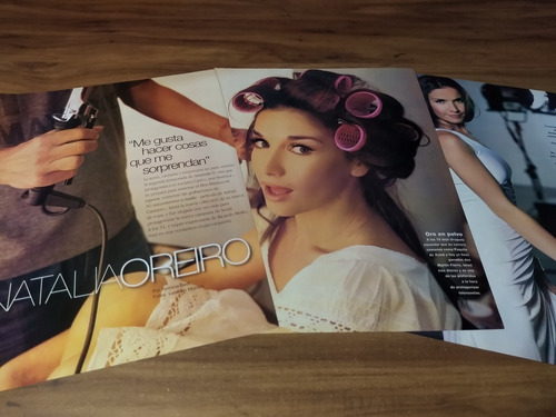 (q223) Natalia Oreiro * Clippings Revista 3 Pgs * 2009