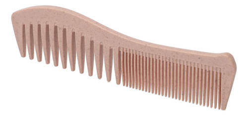 Peine Desenredante De Dientes Anchos, Ergonómico, Portátil,