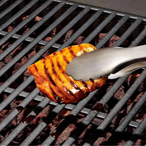 Imagen 6 de 10 de Set Parrilla Asado Espatula Pinza Soporte Silicona Oxo X3 Pz