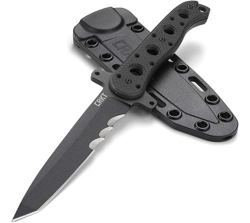Crkt M16-13fx Edc Cuchillo: Tanto Hoja Fija Con Serraciones