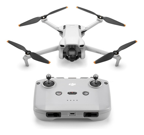 Mini drone DJI BR DJI Mini 3 Pro Single con dual cámara 4K gris 5.8GHz 1 batería