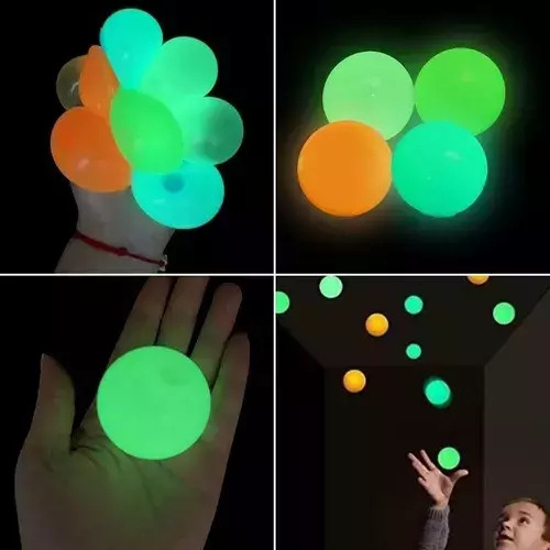 Sticky Ball Flourescente