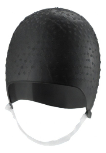 Gorra Silicona Barbijo Dompel Color Negro