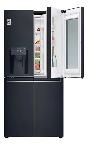 Nevecón LG LM57sxt Instaview Tipo Europeu 570 Litros Preto
