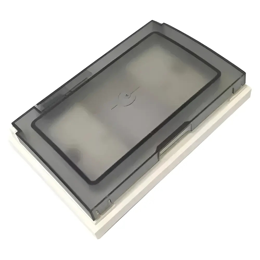 Tapa Capsulada Exterior + Toma Cambre Color Blanco