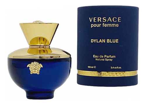 Versace Dylan Blue Eau De Parfum 100 Ml Para Mujer