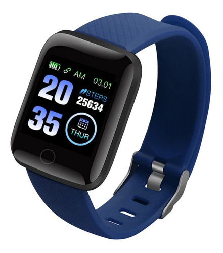 Reloj Inteligente D13 Smartwatch Fitness Cardíaco Tcs