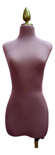 Maniquí De Dama Alta Costura Rosa Palo Bc Talla Ch-med Rosa Palo