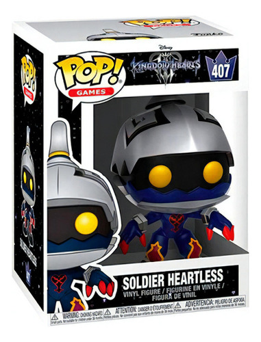 Funko Pop Figura Coleccionable Kingdom Soldier Heartless