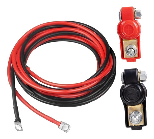 Cables De Batería De Calibre 5 Awg, Cobre 100cm M8