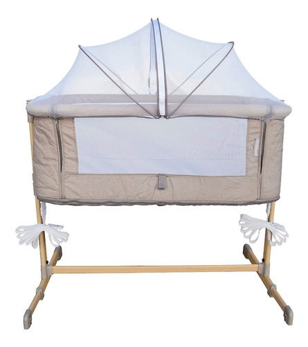 Imagen 2 de 8 de Cuna Mega Baby Colecho Moises Y Mecedor 3 En 1 + Mosquitero