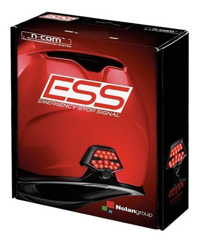 Imagen 3 de 3 de Luz De Emergencia Y Stop Cascos Nolan Ess N1005 N87 N70 Gt X