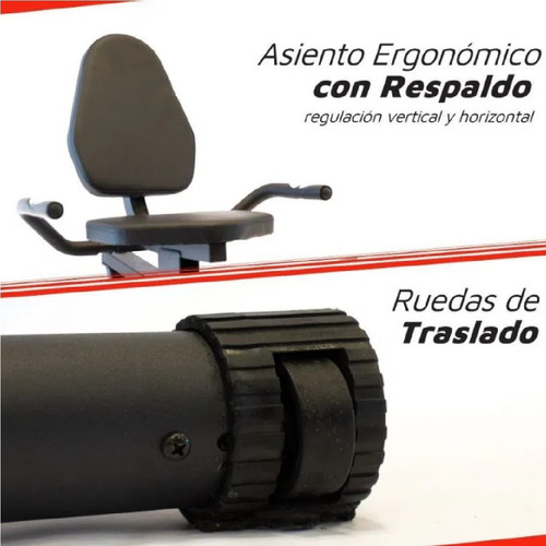 Imagen 4 de 9 de Bicicleta Recumbent Magnética Arg 2534 Randers