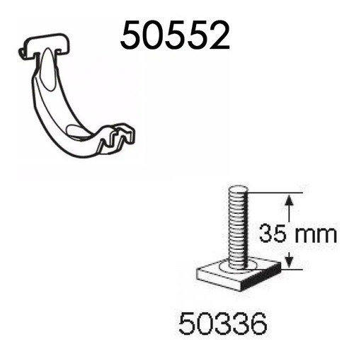 Peça De Reposição Thule 50336 + 50552