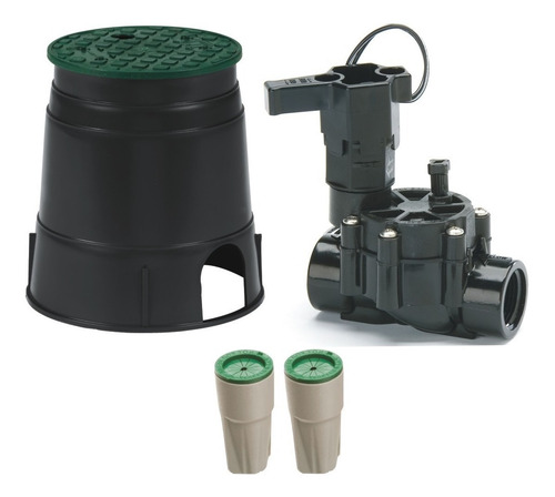 Imagem 2 de 5 de Combo 10 Válvulas 100dv + 10 Caixas + 20 Conectores Rainbird