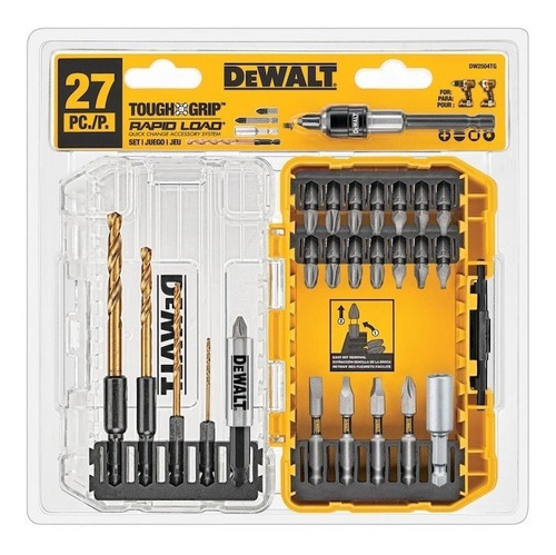 Set 27 Puntas Y Brocas Dewalt Dw2504tgtwr