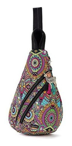 Sakroots Women's Go Sling Backpack In Nylon Eco 99sp0