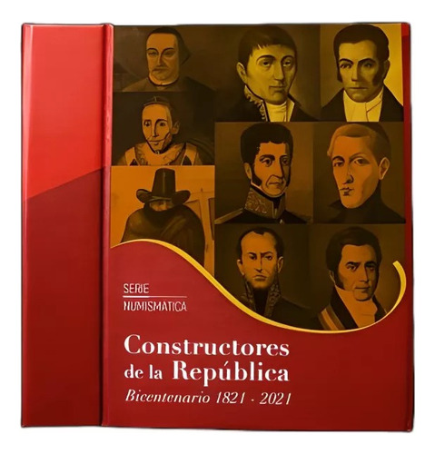 Constructores De La República Bicentenario Blisters + Album