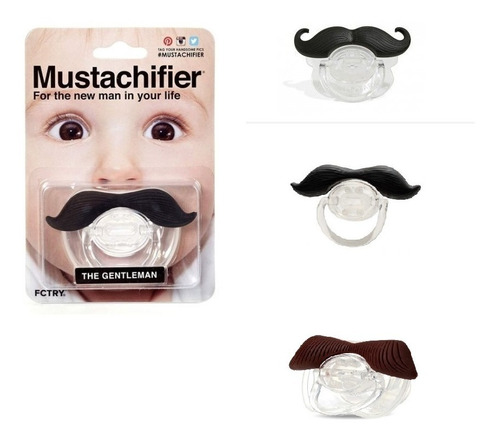 Chupo Bigotes Para Bebe