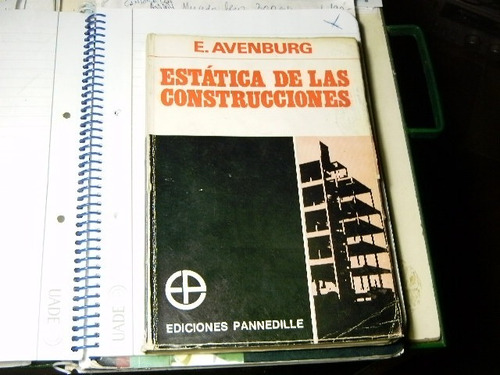 Estatica De Las Construcciones  E.avenburg   Libro Usado