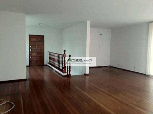 Cobertura Com 4 Dormitórios À Venda, 270 M² Por R$ 1.050.000 - Cruzeiro - Belo Horizonte/mg - Co0236