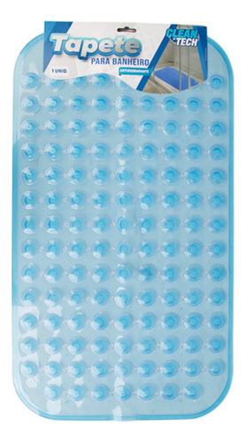 Tapete Para Box Banheiro Retangular Antiderrapante - Sortido Lisa
