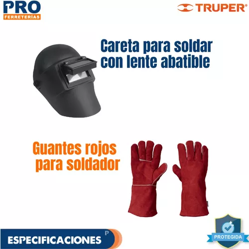 Mascara de Soldar Truper 13729, lente abatible » Distribuidor Truper