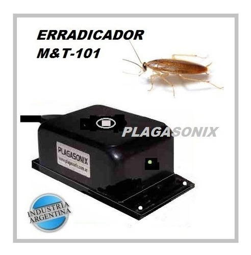 Imagen 2 de 9 de Plagasonix Erradicador Cucarachas M&t-101 Ind. Argentina