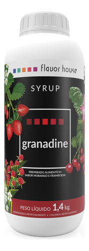 Syrup Granadine Flavor House 1,4kg