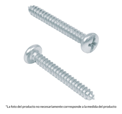 Imagen 1 de 1 de Pija Cabeza Combinada 10 X 2'' Raziio 100 Piezas