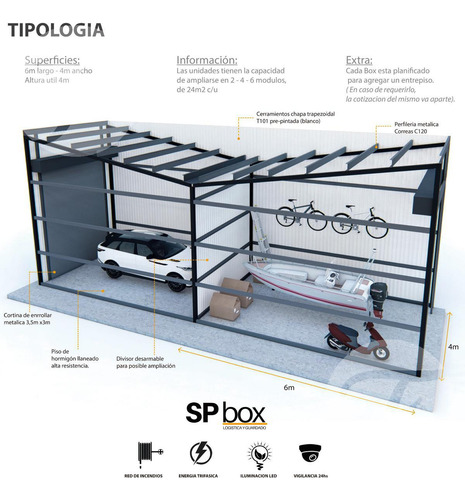 Sp Box Storage I Espacios De Guardado En El Loteo Industrial De San Pedro I Oportunidad De Preventa