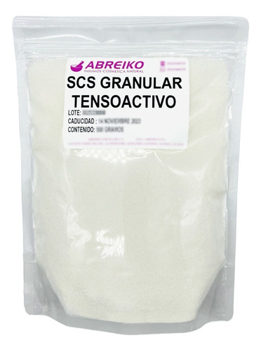  Scs Granular Tensoactivo (shampoo Solido) 500 Gramos