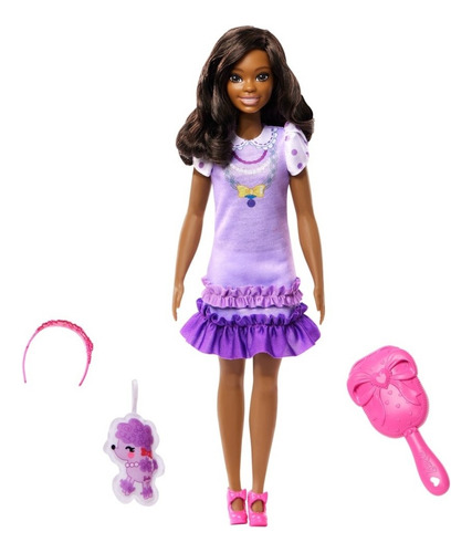 Muñeca Mi Primera Barbie Básica Universo Binario