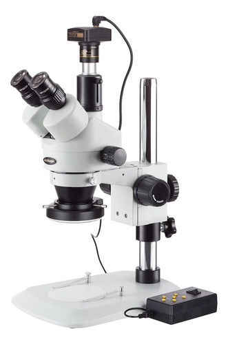 Microscopio Estéreo Estéreo Trinocular Profesional Digital A
