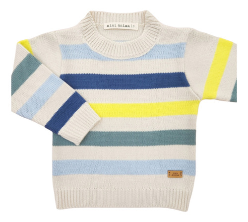 Sweater Donato Mini Anima Abrigo Tejido Bebe Kids Lima