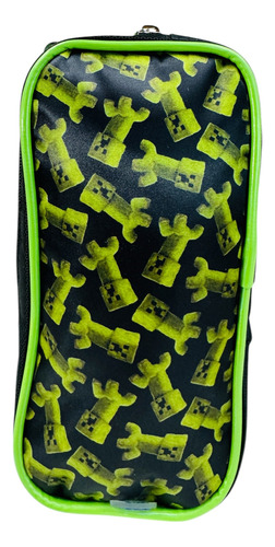 Lapicera, Colorera Minecraft Pelicula Creeper Ruz 1 Original Verde Peluche